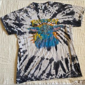 Star Wars "This Is The Way" Mandalorian Baby Yoda Tie Dye Men’s t-shirt SMALL